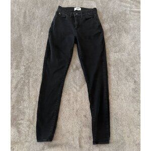 Denizen by Levi's Black High Rise Skinny Jeans Womens 26